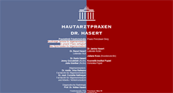 Desktop Screenshot of hautarztpraxis-berlin.info