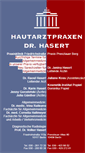 Mobile Screenshot of hautarztpraxis-berlin.info