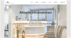 Desktop Screenshot of hautarztpraxis-berlin.de