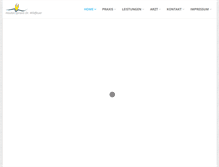 Tablet Screenshot of hautarztpraxis-berlin.de